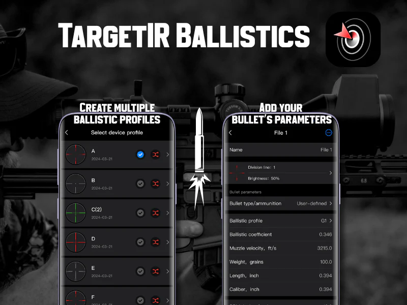 TARGETIR BALLISTICS background